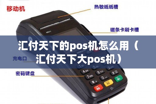 匯付天下的pos機怎么用(匯付天下大pos機) 匯付天下的pos機怎么用(匯付天下大pos機)